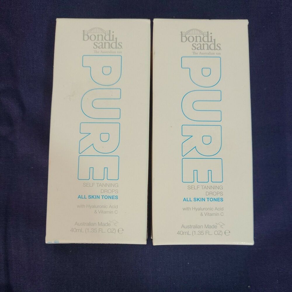 (2) Bondi Sands The Australian Tan Pure Self Tanning Drops  All Skin Tones